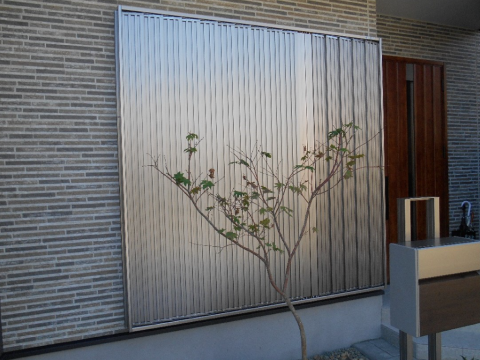 施工後の写真（全閉時）